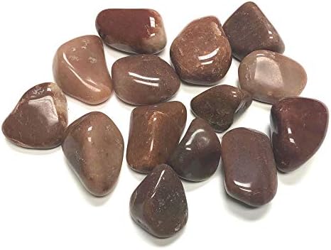 קולקציית זנטרון קריסטל: אבני אוונטורין אדומות שהושלמו - חתיכות גדולות בגודל 1 בשקית קטיפה