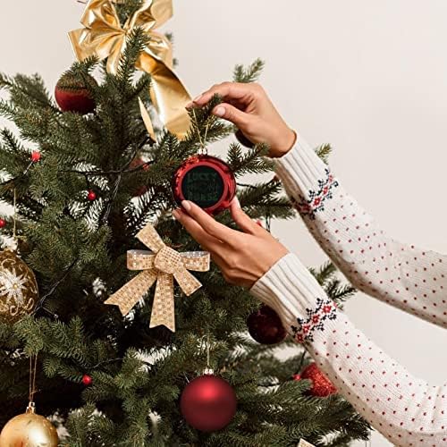 אחות מזל קלובר דופק פעימות חג מולד קישוטי קישוטי קישוטי עץ חג המולד גדול