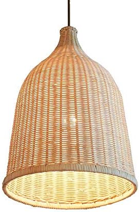 בציר קש נברשת תליון מנורת יצירתי עיצוב הבית קלוע נברשת מתאים לסלון מטבח מסעדת מסדרון מעבר