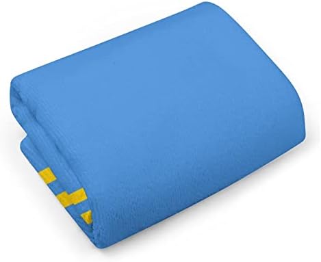 מגבת כביסה של דגל ארובה 28.7 X13.8 מטליות פנים סיבי סופר -סיבים סופגים מגבות מגבות מגבות