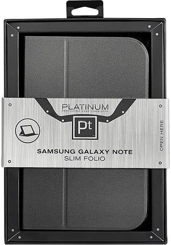 Platinum - Slim Stand Case עבור Samsung Galaxy Note 8.0 - אפור PT -SGN8S2G