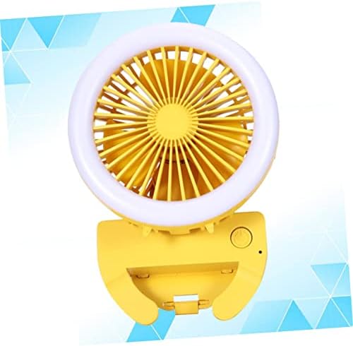 HOMOYOYO מאוורר קיץ קטן USB CHARING LED LED מאוורר חי מאוורר אוהד קטן מאוורר נטען נטען מאוורר טלפון