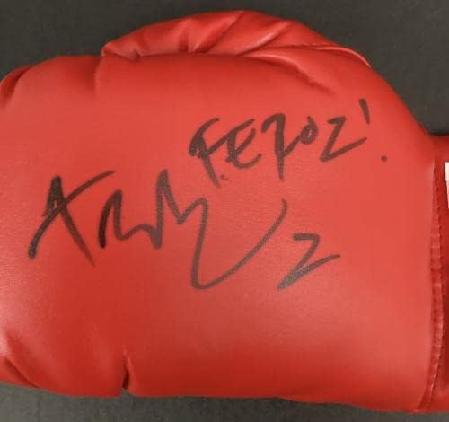 פרננדו ורגס חתם על כפפת אגרוף חתימה אברלאסט פרוז כתובת ג ' יי. אס. איי - כפפות אגרוף חתומות