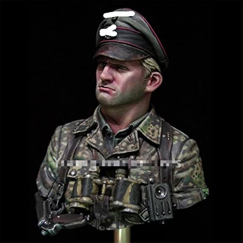 גודמואל 1/10 מלחמת העולם השנייה גרמנית קצין שרף חזה דגם / אינו מורכב ולא צבוע חייל למות יצוק ערכת