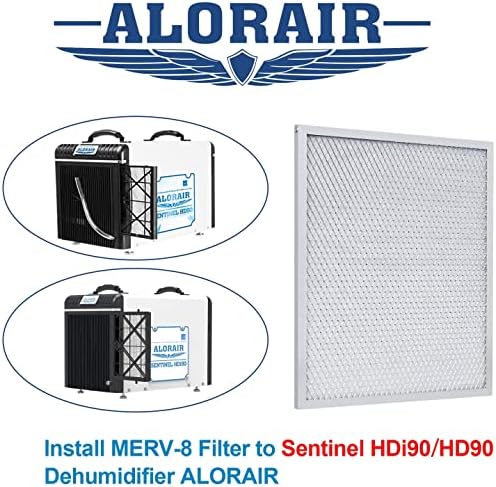 פילטר Alorair Merv-8 לסדרת Dehumhifiers Sentinel HD90/HDI90, 4Pack