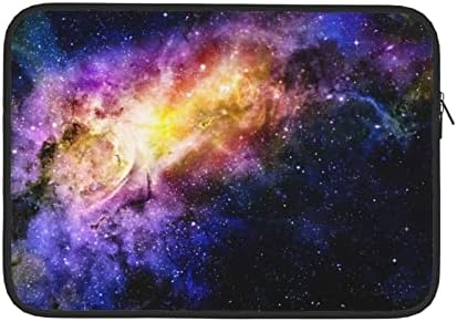 גלקסי ביקום תיק מחשב נייד קטן, בד עמיד למים עמיד, תיק מחשב נייד בגודל 13/15 אינץ ', לעסקים, שימוש בבית