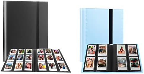 אלבום תמונות אינסטקס כולל 2 חבילות אלבום למצלמת מיני של פוג 'יפילם אינסטקס, פולארויד סנאפ פיק-300 ז2300