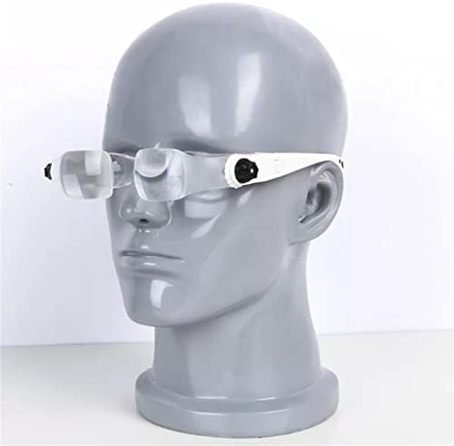 ליוג ' ון 3.8 משקפיים עם מעמד טלוויזיה זכוכית מגדלת עם מחזיק טלפון ומארז משקפיים