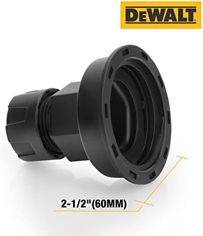 Dewalt DXVA25-1213 מתאם צינור ואקום, תואם ל- DXV08S DXV09P DXV09PA DXV10P DXV10PL DXV10S DXV10SA DXV10SB