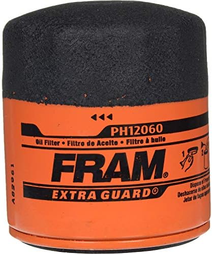 FRAM Extra Guard Ph12060, מרווח החלפה של 10 קילומטרים מסנן שמן ספין-און