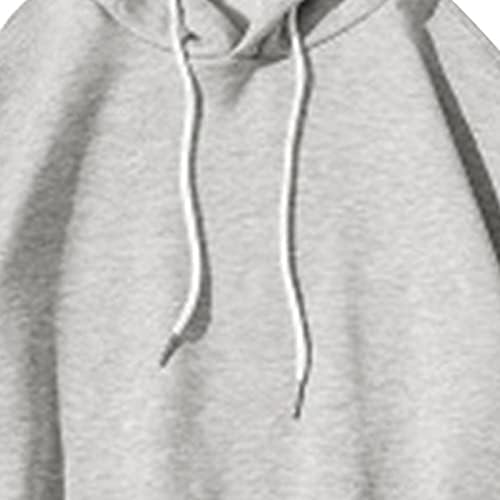Jeke-dg חידוש זוג דלים מתאימים ספורט קפוצ'ון מגניב סוודר סווטשירט צבע סווטשירט קל משקל קלד עם בגדי רחוב