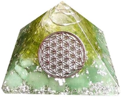 Sharvgun Aventurine Peridot Stone Reiki פירמידה ריפוי קריסטל גביש פנג שואי אבן חן