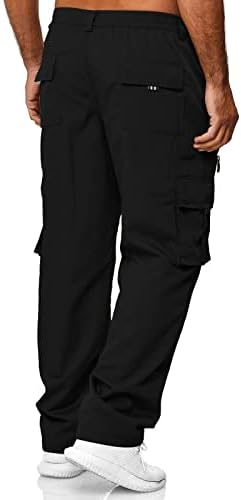 מכנסי טרנינג של מטען, מכנסי מטען בכושר מכנסי מטען מכנסיים מכנסי טרנינג ישר חיצוניים מכנסי ספורט מכנסיים