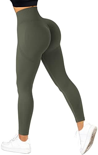 Doulafass נשים CAMO חותלות SCRUNCH ישבן גבוה מותניים גבוהות אימון חלקה מכנסי יוגה