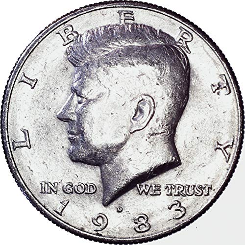 1983 D Kennedy Half Dollar 50c בסדר מאוד