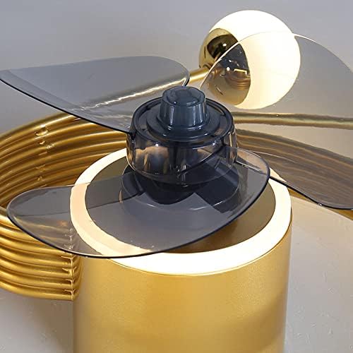 מחיר מפעל 7 קלות נורדי נברשת מאוורר מחושל נברשת אור יוקרה יוקרה אקריליק מאוורר מנורה LED ABS אור מרחוק
