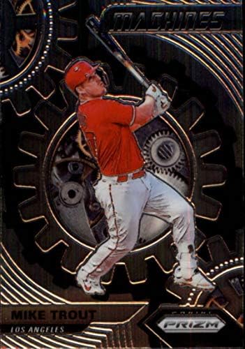 2020 Panini Prizm Machines 4 Mike Trout Los Angeles Angels כרטיס מסחר בייסבול