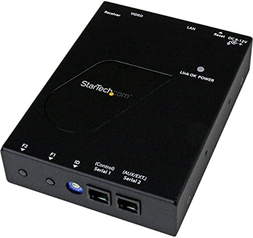 Startech.com HDMI וידאו מעל מקלט ה- Ethernet של ip gigabit lan עבור ST12MHDLAN - 1080p - HDMI מאריך
