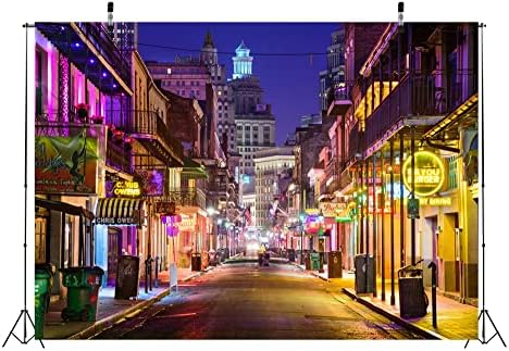 בלקו 6 על 4 רגל בד ניו אורלינס בורבון רחוב רקע לצילום מרדי גרא רקע ניו אורלינס חיי לילה רחוב פאבים וברים