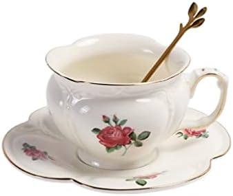 מנת כוס קפה קרמיקה קרמיקה של Ldchnh סט תה אחר הצהריים סט תה.