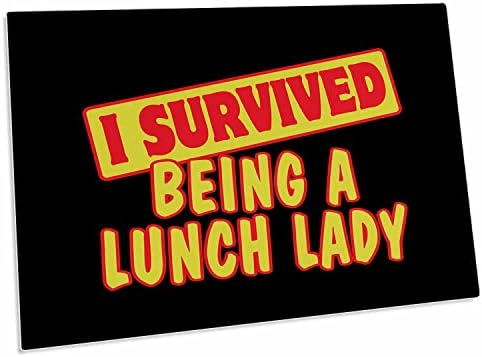 3רוז שרדתי להיות גברת ארוחת צהריים גאווה והומור. - משטח שולחן מחצלות מקום
