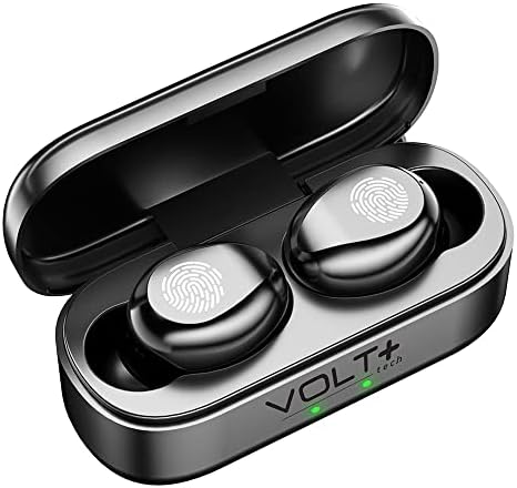 Volt Plus Tech Travel Travel אלחוטי V5.1 אוזניות התואמות ל- Garmin Rino 750 מעודכן מיקרו דק עם קרה מרובעת