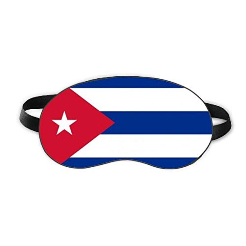 דגל קובה לאומי צפון אמריקה קאנטרי מגן שינה עין רכה לילה כיסוי צלל עיניים