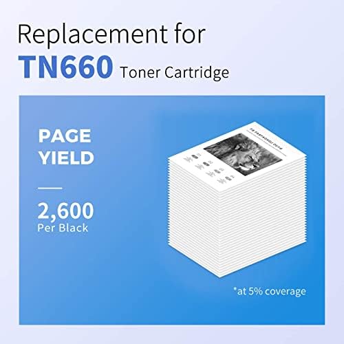 החלפת מחסנית טונר 660 תואם לאח 660 660 630 שימוש עם מדפסת 2740 - 2360-2700-2700-2320-2540-2380-630