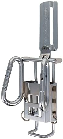 חברת Sankyo Corporation Dbltact Mini Cutter Holder & Carabiner, Silver DT-TMC220