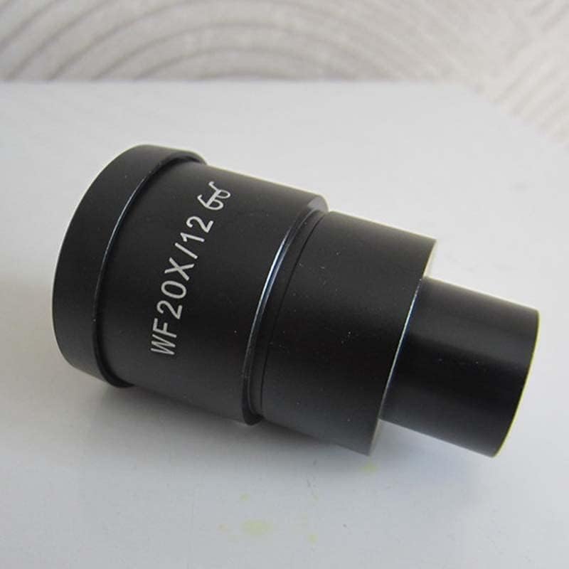 מיקרוסקופ מתאם 20איקס 12 ממ תעשייתי משקפת סטריאוסקופית מיקרוסקופ, אופטי עינית עדשת מיקרוסקופ אבזרים
