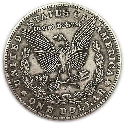 רכיבה מפורטת של 1902 骷髅 US 骷髅 מטבע מטבע מיקרו-פרק אוסף אוסף אוסף מטבע זיכרון