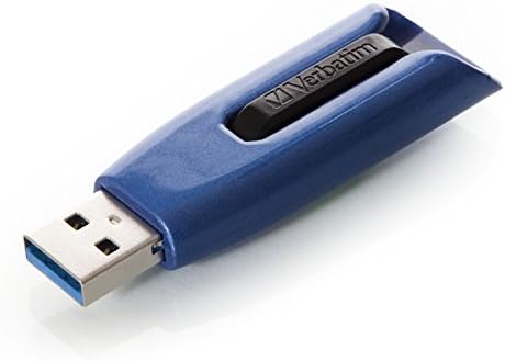 מילולית 256GB USB 3.0 Store 'N' Go V3 Max Flash Drive - Cap- ללא PC / Mac תואם - כחול