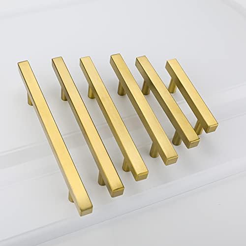 ארון זהב מוברש מוזהב מושך ידיות דלתות מושכות לארונות - LS1212GD256 ריהוט פליז מוברש ריהוט חומרה שידה