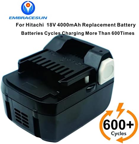 חיבוק און 4000mAh 18650 סוללות כוח בנק סוללות HIT18D LI-ION סוללה 18 וולט החלפת HITACH 18V סוללה 330067