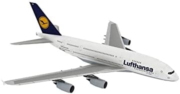Mookeenone 16*10*9 סמ A380 גרמנית Lufthansa Airbus Arvient Airmiring Model 16 סמ סימולציה מדגם תעופה