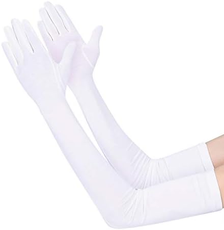 UPF 50+ שרוולים ארוכים כפפות שמש לנשים הגנת UV קיץ קיץ קרם הגנה אצבע מלא שמש שמש נהיגה כפפות כפפות חיצוניות