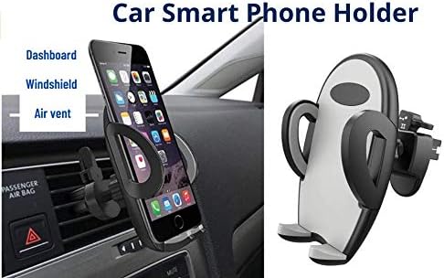 מחזיק טלפון לרכב הר -מחזיק טלפון סלולרי ללא ידיים למכונית המתאימה לטלפונים חכמים כמו סמסונג, LG, לאייפון