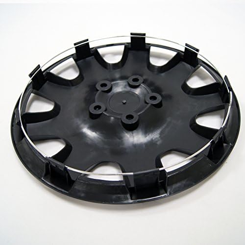 TuningPros WC-15-2007J-B-חבילה של 4 HubCap