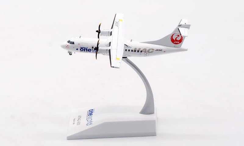 כנפי JC Jal Hac One World ATR42-600 JA13HC 1/200 מטוסי DIECAST דגם שנבנה מראש