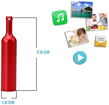 ECOODISK 128GB USB 3.0 הכונן הבזק בקבוק יין במהירות אחסון נתונים של כונן אגודל