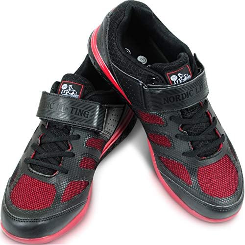 צרור קטלבל-44 ליברות עם נעליים וניה מידה 12-אדום שחור