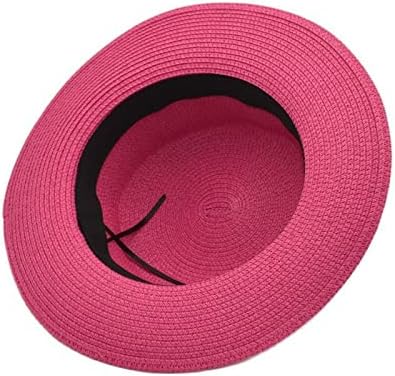 כובע שמש של דמיין תינוק 6-12 חודשים וכיפת אבזם אבזם של נשים פנמה לאפיט שטוחה עליונה מארגן כובע בייסבול