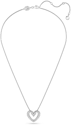 סברובסקי אונה שרשרת, עגילים, וצמיד תכשיטי אוסף, גבישים ברורים על רודיום טון גימור
