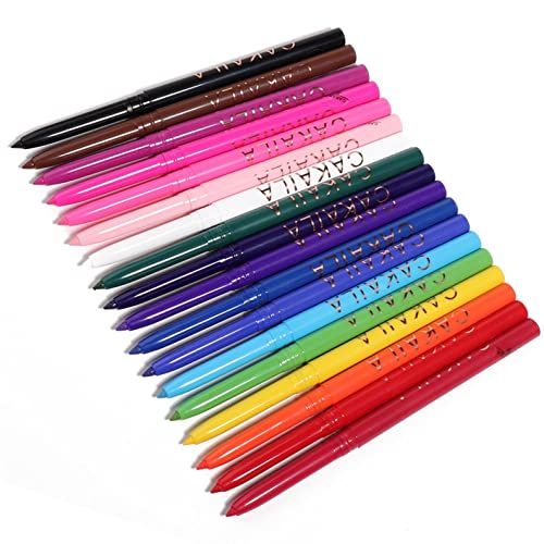 עפרונות עיניים לנשים-עמיד למים כתם לטווח ארוך-גליטר צבעוני נוזל אוניית עיפרון, ליצור מקצועי עין איפור