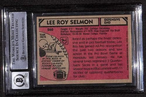 260 Lee Roy Selmon AP Hof - 1980 כרטיסי כדורגל Topp