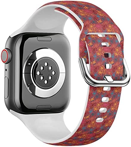 איקיקי-טק תואם לפס Apple Watch 38 ממ 40 ממ 41 ממ צמיד סיליקון רך סיליקון לסדרה IWatch 8 7 6 5 4 3 2