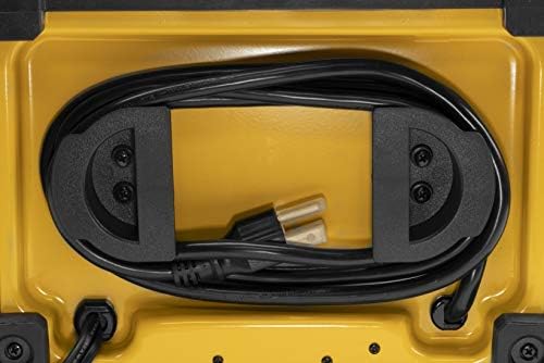 Dewalt dxaec801b 30 אמפר מטען סוללות ספסל: התחלת מנוע 80 אמפר, 2 מגבר תחזוק, 120 וולט AC, 3.1A יציאת