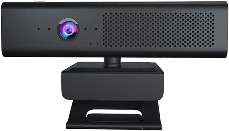 מצלמת רשת Adapey, מצלמת רשת 1080p מצלמת רשת מכסה מצלמת אינטרנט אוטומטית עם מצלמת אינטרנט מיקרופון לשיחת