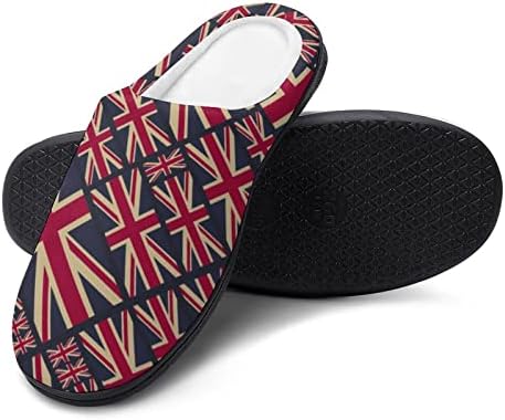 בריטניה דגל בריטניה דגל נשים של כותנה נעלי בית קל משקל רחיץ בית נעלי ספא שינה מלון
