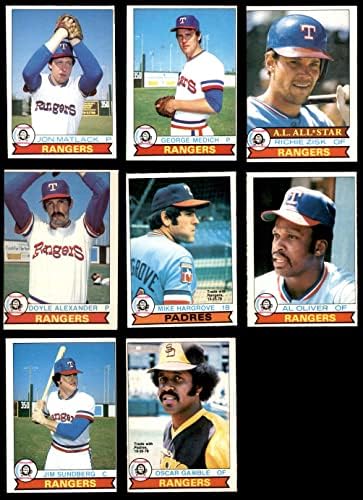 1979 O-Pee-Chee Texas Rangers ליד צוות SET Texas Rangers VG+ Rangers